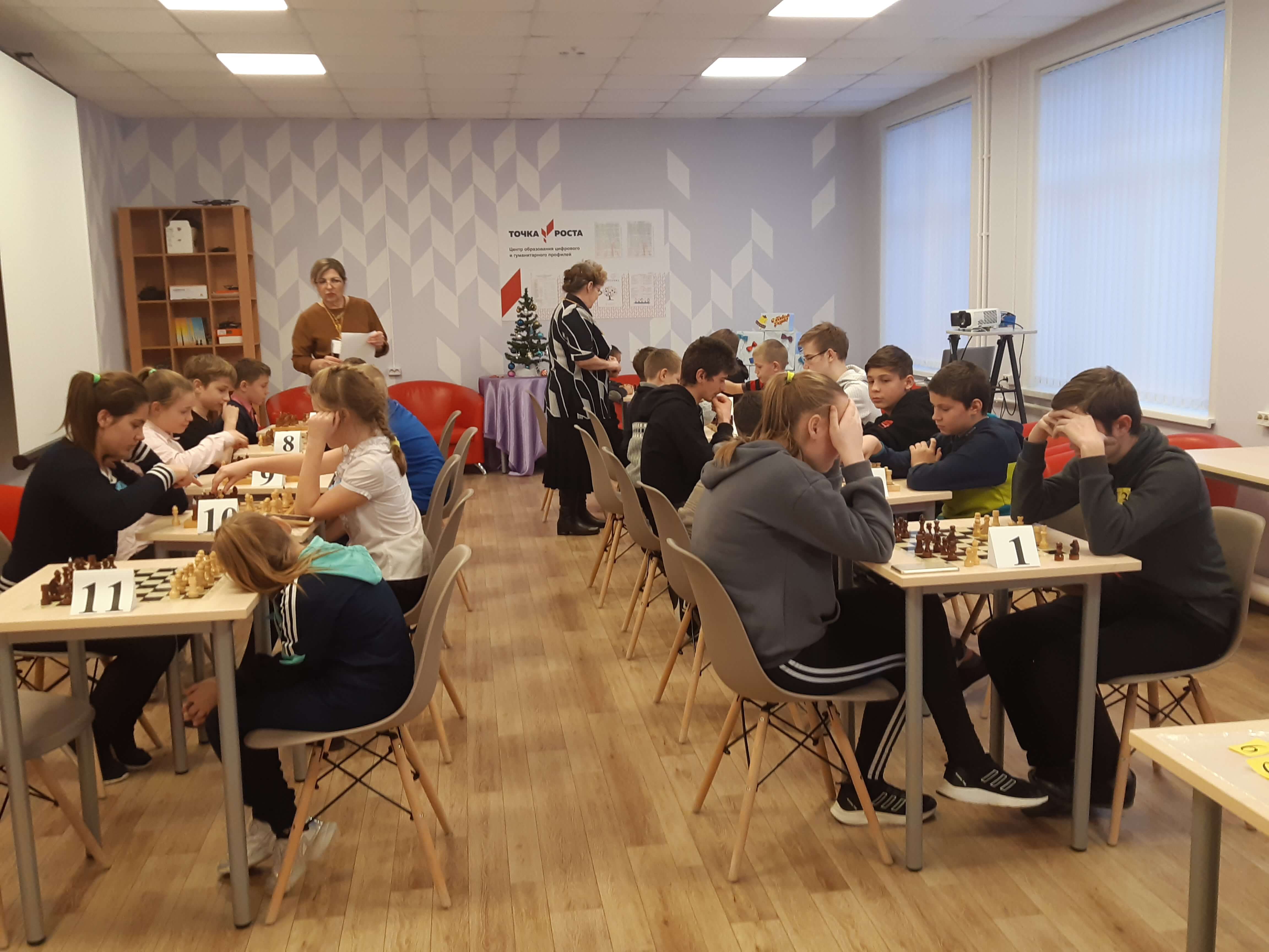Учимся играть в шахматы.